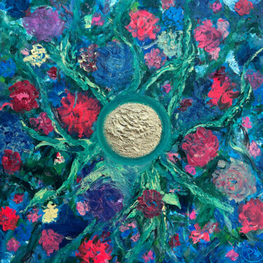 Painting titled "GOOD MORNING SUNSHI…" by Philippe Ceulemans, Original Artwork, Oil