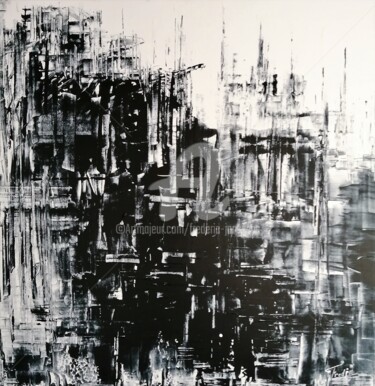 Peinture intitulée "BRULHEURE" par Frederic Janssens (Fredj), Œuvre d'art originale, Acrylique