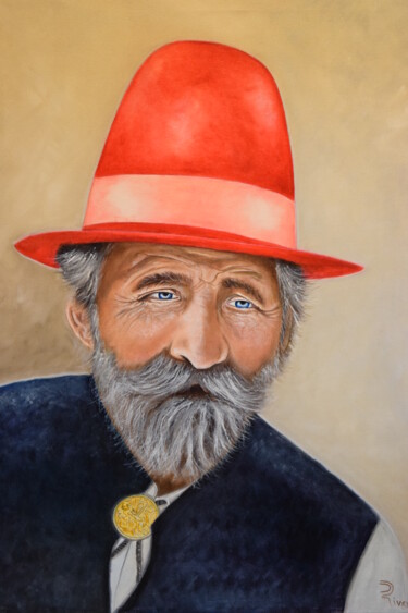 Painting titled "GARERIT" by Rodolfo Rivera, Original Artwork, Oil