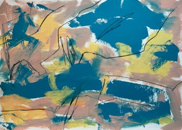 绘画 标题为“Abstract 21” 由Mariia Fedorova, 原创艺术品, 油