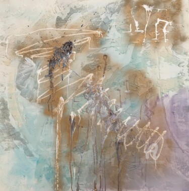 Peinture intitulée "Graffiti" par Laurence Thomas-Thiebau, Œuvre d'art originale, Acrylique