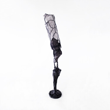纺织艺术 标题为“Nu de femme No. 4” 由Andreea Talpeanu, 原创艺术品, 刺绣
