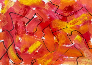 绘画 标题为“Abstract 23” 由Mariia Fedorova, 原创艺术品, 油