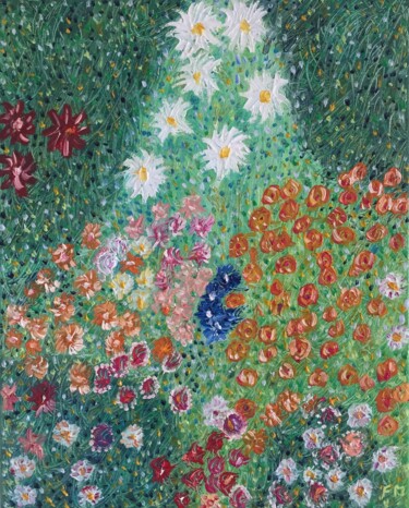 Peinture intitulée "#Que la lumière" par François Martigné, Œuvre d'art originale, Huile