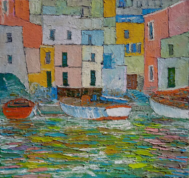 Painting titled ""amplitude"" by Sergio Kovalov, Original Artwork, Oil