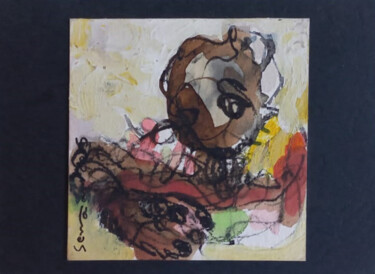 제목이 "Color sketch"인 미술작품 Johnny Semaan로, 원작, 아크릴 판지에 장착됨