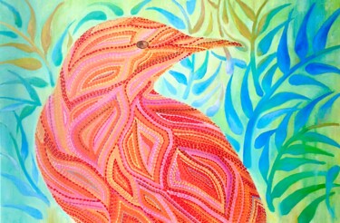 绘画 标题为“Bird 1” 由Siu Chong Law  羅紹莊, 原创艺术品, 油