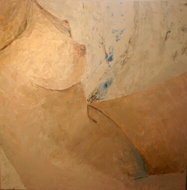 Buste Peinture intitulée "Buste" par J-Ph Verselin, Œuvre d'art originale, Huile Monté sur Châssis en bois