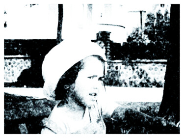 Fotografia intitolato "Lina 2003" da Rea Schenk, Opera d'arte originale, Fotografia manipolata