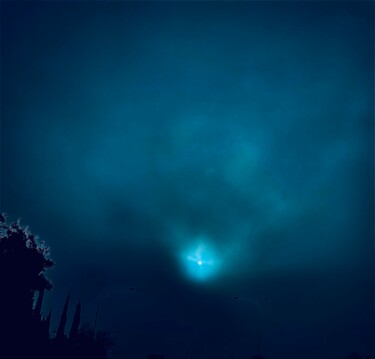 Digital Arts titled "Scary night" by Greg Powell, Original Artwork, 2D Digital Work
