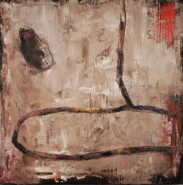 Painting titled "Recorrido I" by Carlos Sánchez Maydana, Original Artwork, Oil