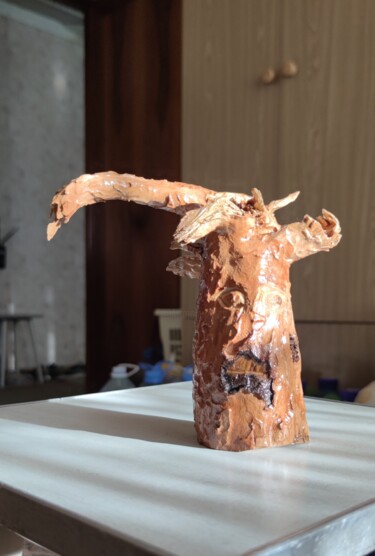 Sculpture titled "Silvan" by Andrei Latyshev, Original Artwork, Wood