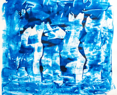 Peinture intitulée "Les trois grâces" par Elisabeth Laplante, Œuvre d'art originale, Pigments
