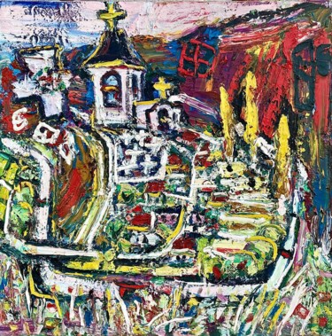 绘画 标题为“Butuceni” 由Ion Morarescu, 原创艺术品, 油