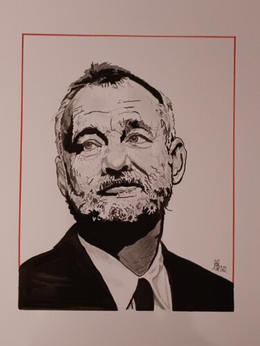 Dessin intitulée "BM" par Lionel Le Breton, Œuvre d'art originale, Crayon