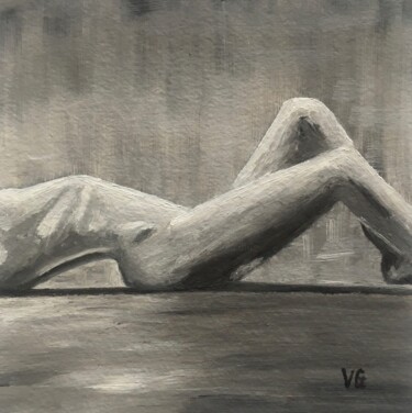 绘画 标题为“Body curves” 由Elena Galeeva, 原创艺术品, 油