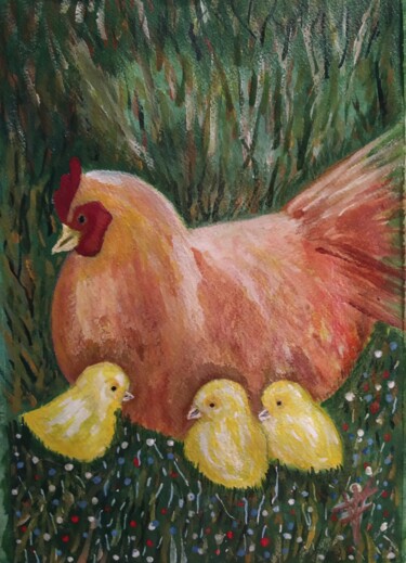 Peinture intitulée "Caponata" par Vidal Fernández Richart, Œuvre d'art originale, Aquarelle
