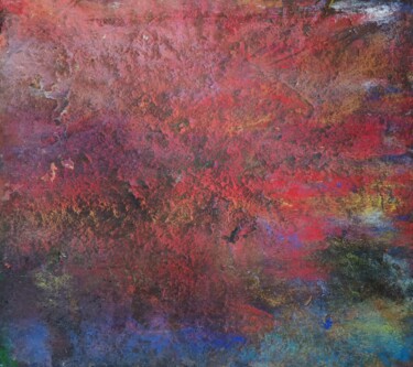 Painting titled "Materias1" by Juan Ramon Aguirre, Original Artwork, Pigments Mounted on Wood Stretcher frame