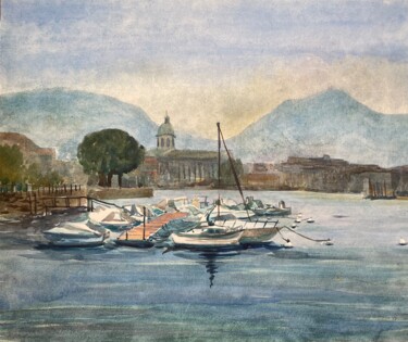 绘画 标题为“Watercolour “Like C…” 由Olga Bronskikh, 原创艺术品, 水彩