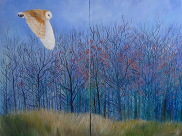 Painting titled "The Peace of Wild T…" by Dawn Rodger, Original Artwork, Oil