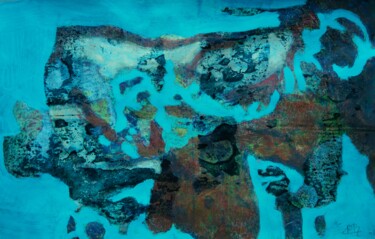 Peinture intitulée "Thrym" par Philippe Casaubon, Œuvre d'art originale, Huile