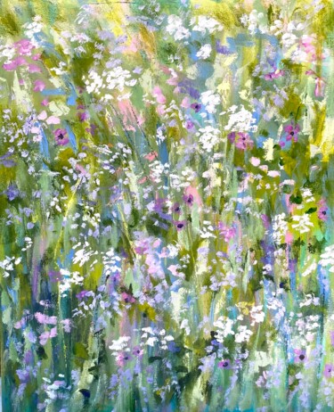 绘画 标题为“Summertime 3” 由Nikki Wheeler, 原创艺术品, 丙烯