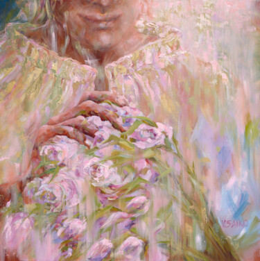 Painting titled "Touch" by Vera Saiko, Original Artwork, Oil
