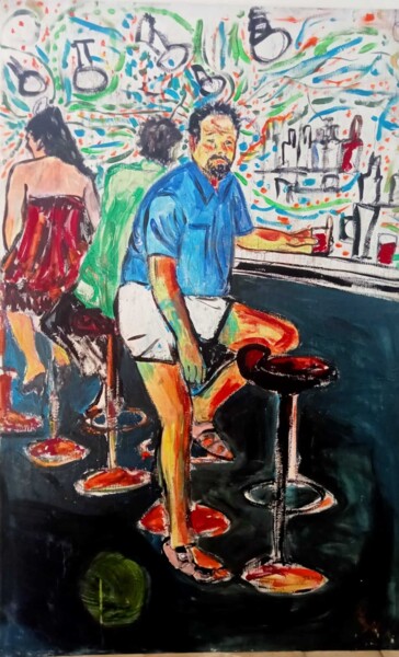 Painting titled "Anima quiere hablar…" by Margherita Minto, Original Artwork, Acrylic