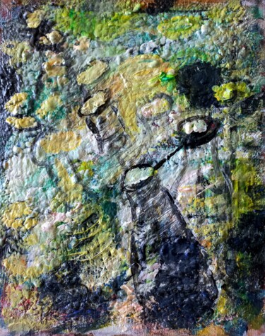 Painting titled "" vous êtes comme d…" by Sam Keusseyan, Original Artwork, Acrylic