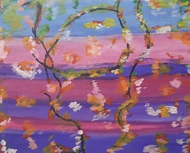 Painting titled "Shades of life in s…" by Krishna Art Gallery, Original Artwork, Acrylic