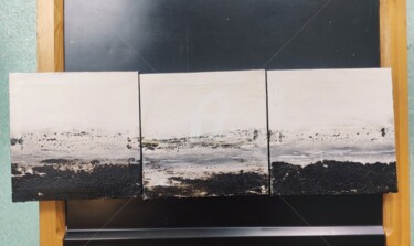 Peinture intitulée "Marée noire" par Laurent Chabrillat, Œuvre d'art originale, Acrylique