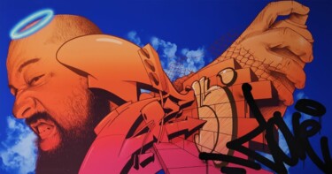 印花与版画 标题为“Mixgraffiti” 由Talu, 原创艺术品, 数字打印