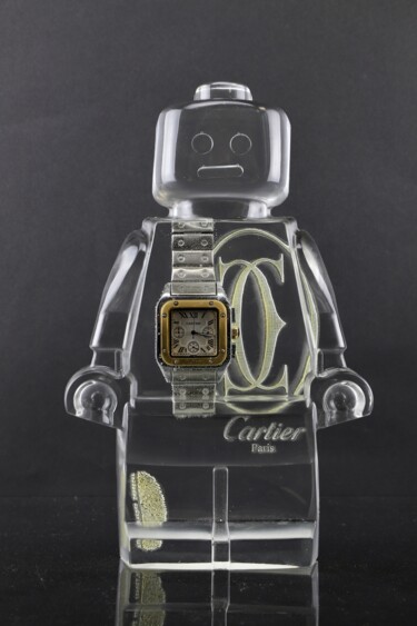ROBOCLUSION Cartier 1 雕塑 标题为“ROBOCLUSION Cartier…” 由Vincent Sabatier (VerSus), 原创艺术品, 树脂
