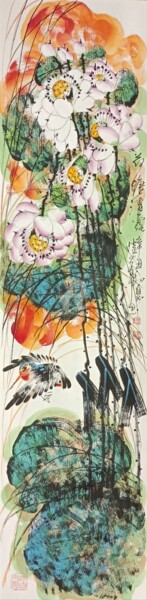 Lotus pond and clear dew 荷塘清露 （No.1690202704)
