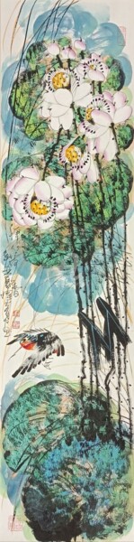 Fragrance of lotus and buddha sense 禅心荷香 （No.1690202705)