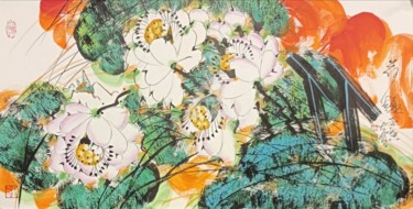 Fun in the fresh lotus pond 荷趣 （No.1690202711)