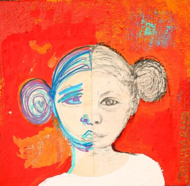 绘画 标题为“Mood swings 1” 由Joanna Raad, 原创艺术品, 粉彩