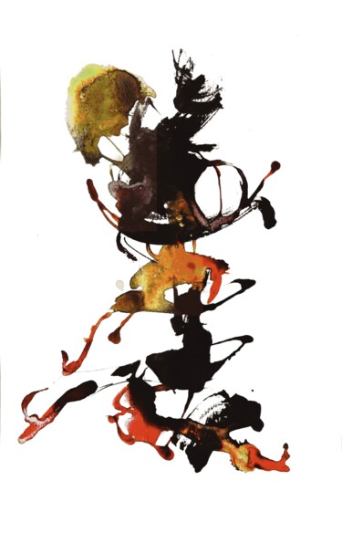 绘画 标题为“SKETCH #335” 由Jim Williams, 原创艺术品, 墨