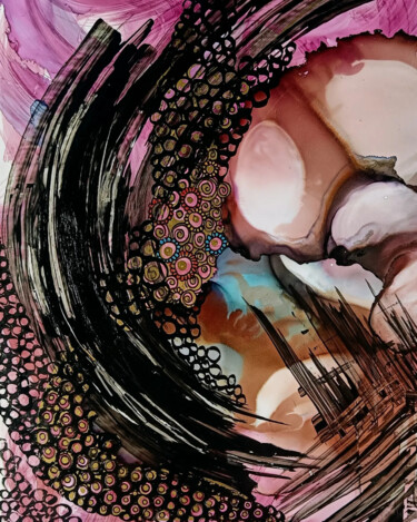 绘画 标题为“Brown beauty” 由Mohita Garg, 原创艺术品, 丙烯