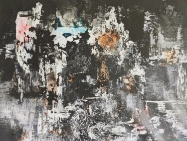 Painting titled "Dark Light - II" by Atignas Art, Original Artwork, Acrylic
