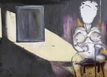fewf4+46 / The three ages of woman {$M} Painting titled "fewf4+46 / The thre…" by Leni Smoragdova, Original Artwork, Oil Mounted on Wood Stretcher frame