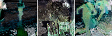 Digitale Kunst mit dem Titel "When the Morning do…" von Klaus Rudolph, Original-Kunstwerk, 2D digitale Arbeit Auf Aluminium…