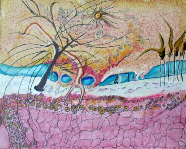 Peinture intitulée "TORMENTA 2" par Juan Luis Gandulfo, Œuvre d'art originale, Acrylique Monté sur Châssis en bois