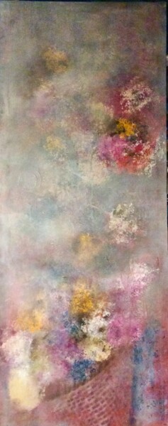 Peinture intitulée "Bouquet" par Any, Œuvre d'art originale, Acrylique