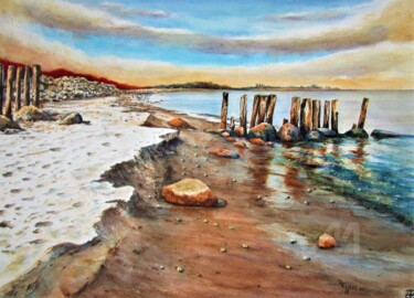 "Hohwacht Ostsee, Bu…" başlıklı Tablo Rüdiger Eggers tarafından, Orijinal sanat, Suluboya