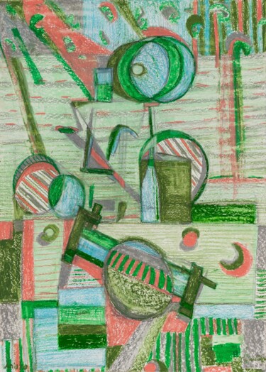 Tekening getiteld "Rejuvenated" door Pamela Rys, Origineel Kunstwerk, Pastel