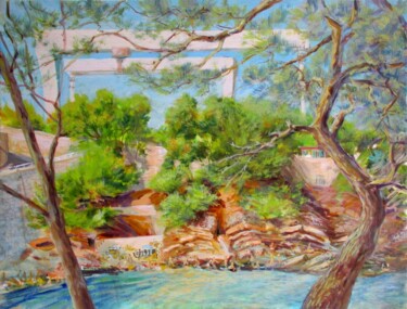 Août 2009 faite sur le motif, calanque du Mugel, La Ciotat.