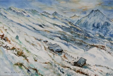sur le chemin vers le Col de Torrent, Cotter