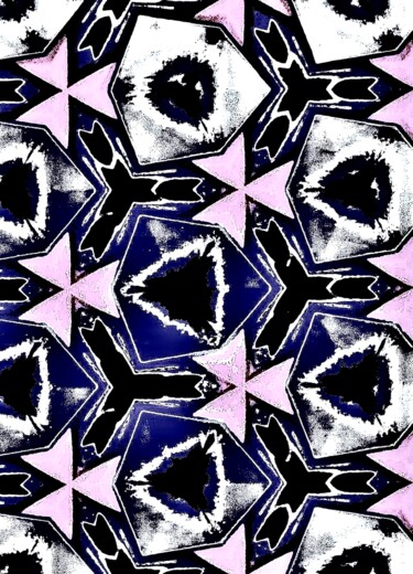 Photography titled "Geometric 303r2" by Ken Lerner, Original Artwork, Digital Photography