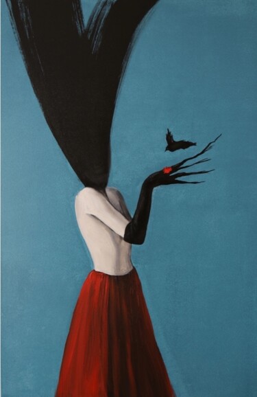 Peinture intitulée "Natura" par Anzhelika Klimina, Œuvre d'art originale, Huile Monté sur Châssis en bois